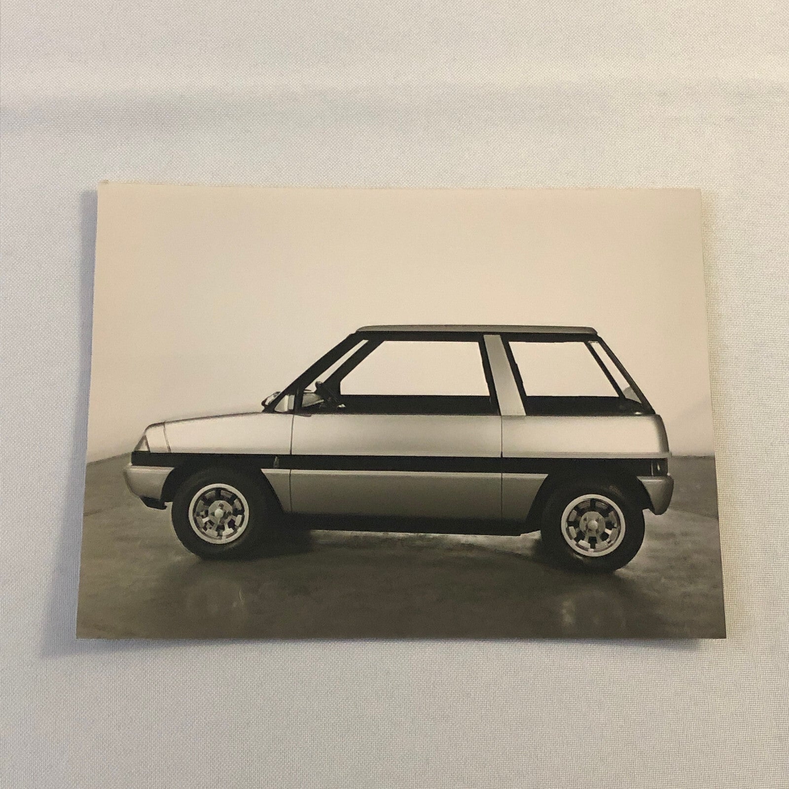 Vintage 1978 Pininfarina Fiat ECOS Concept Car Automobile Photo Lot of 7