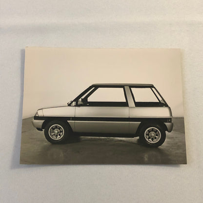 Vintage 1978 Pininfarina Fiat ECOS Concept Car Automobile Photo Lot of 7