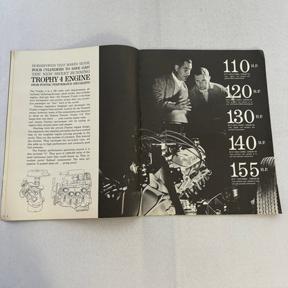 1960 Pontiac Tempest Car Sales Brochure Catalog Sedan Safari Station Wagon