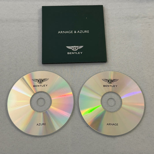 Bentley Arnage and Azure Press Kit Photo CD 2008 2009