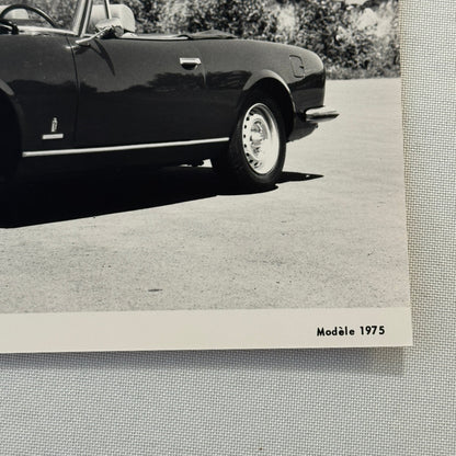 1975 Peugeot 504 Cabriolet Convertible Factory Press Photo Photograph Vintage