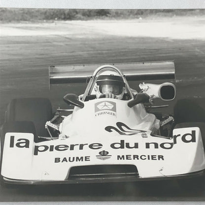 Vintage 1976 Formula 2 F2 Pau Grand Prix Racing Photo Photograph Chevron Car 