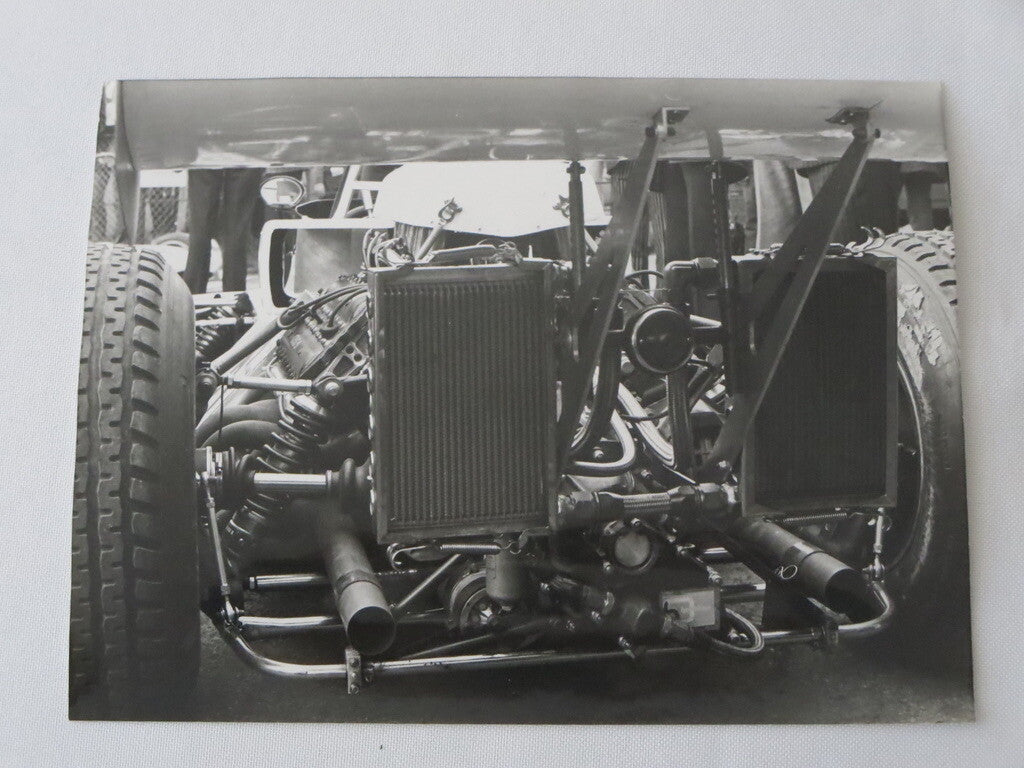 Vintage 1973 Race of Champions Brands Hatch Photograph Photo - Car Engine 