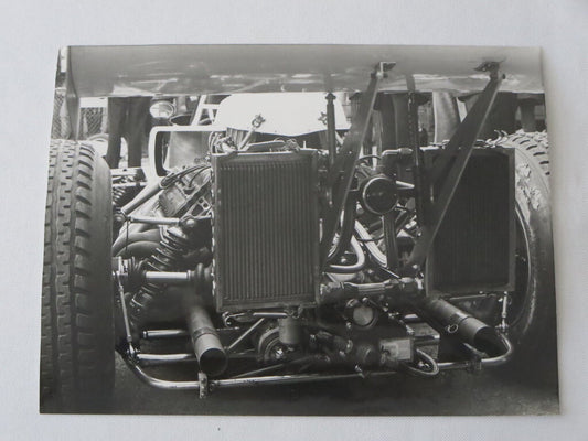 Vintage 1973 Race of Champions Brands Hatch Photograph Photo - Car Engine 