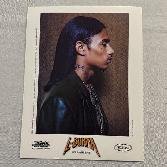 L Burna Music Publicity Press Photo Photograph Layzie Bone Thugs N Harmony 2001