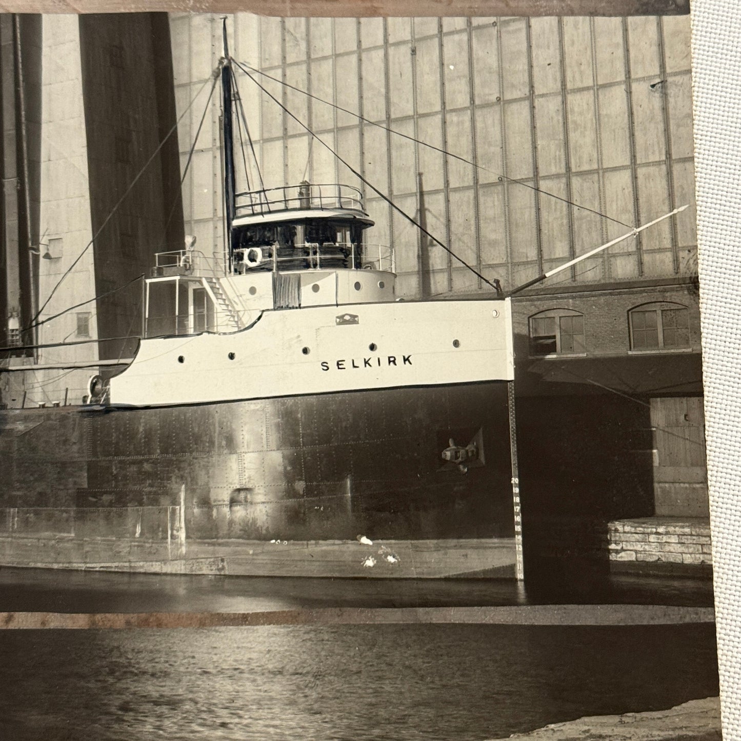 Canada Steamship Lines Selkirk Boat Ship Vessel Photo Photograph Vintage