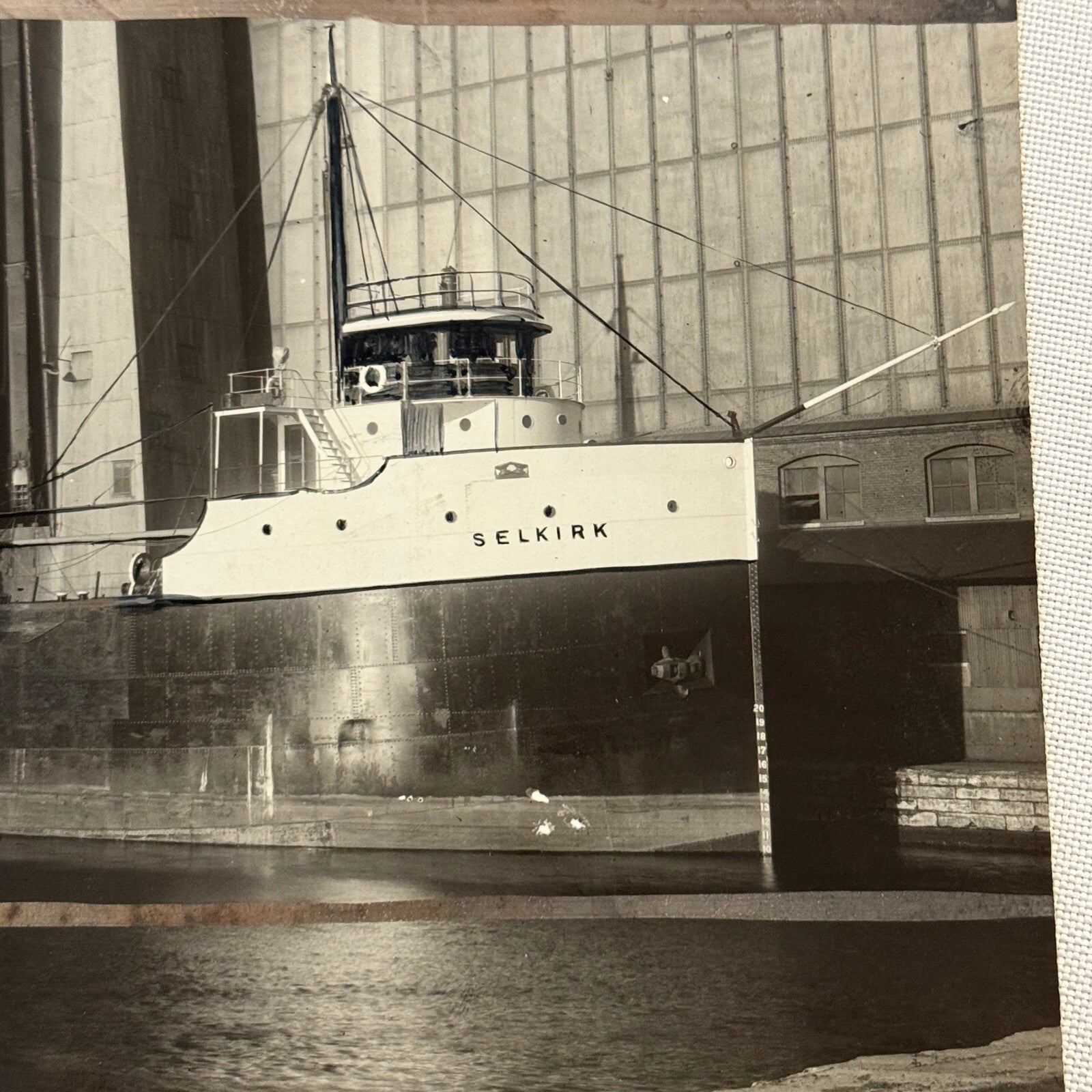 Canada Steamship Lines Selkirk Boat Ship Vessel Photo Photograph Vintage