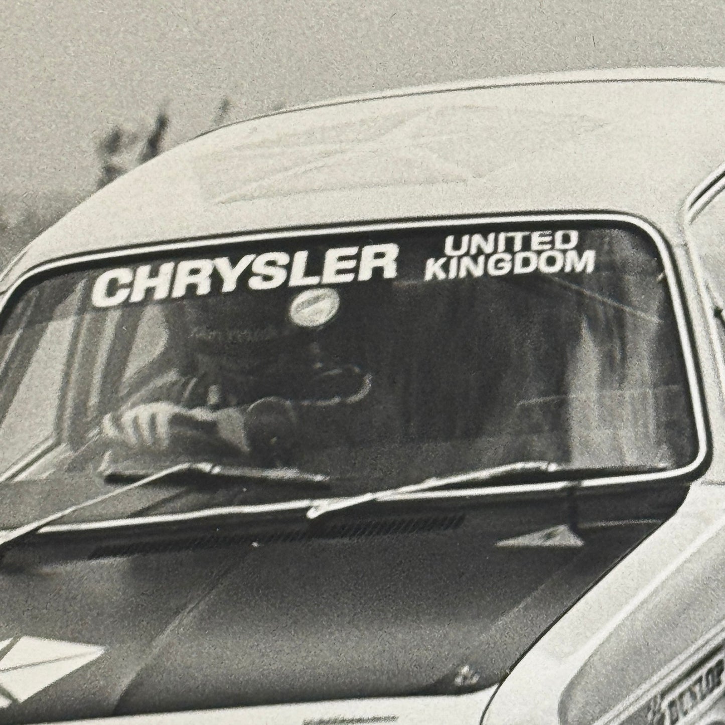 Vintage Chrysler Avenger Rally Racing Car Photo UK Rallye Photograph Print