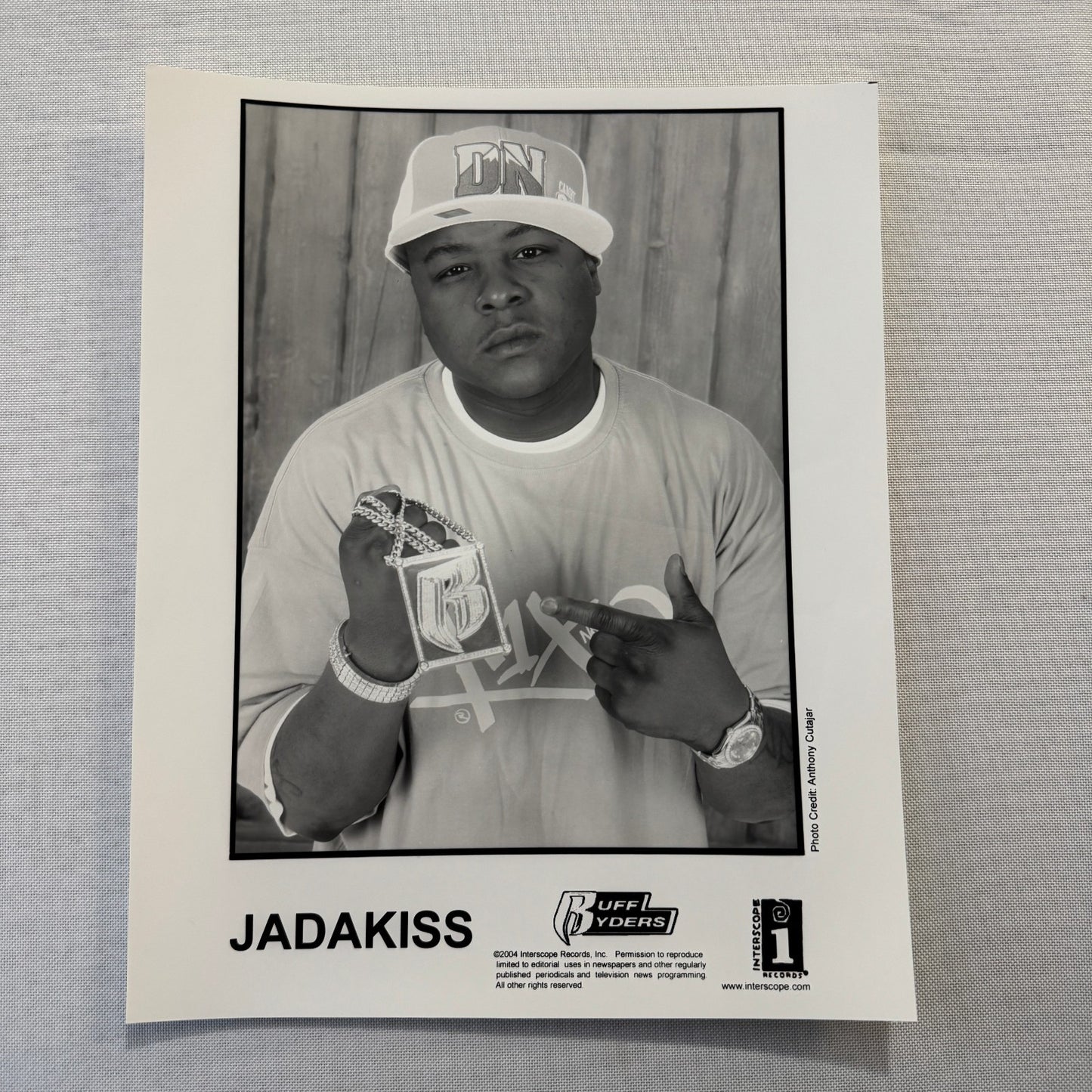 Ruff Ryders Jadakiss Music Publicity Press Photo Photograph Rap Rapper Hip Hop