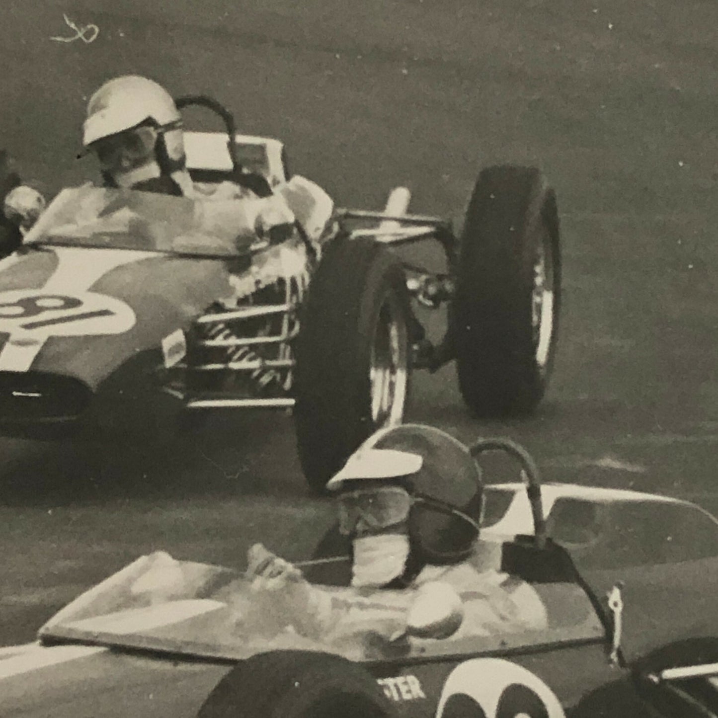 Vintage Grand Prix Racing Car Photo Photograph Print 