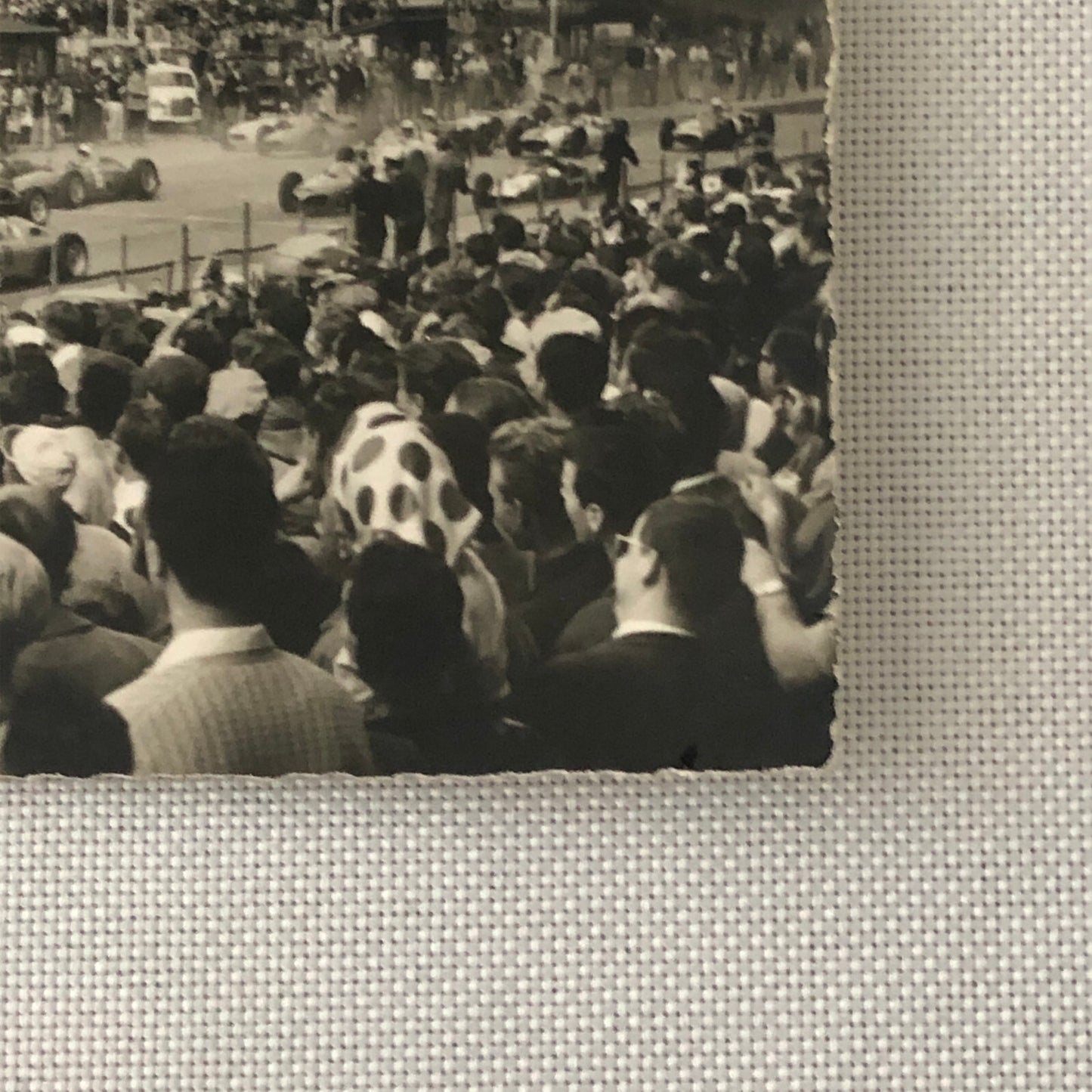 Vintage Nurburgring Racing Photo Postcard Post Card