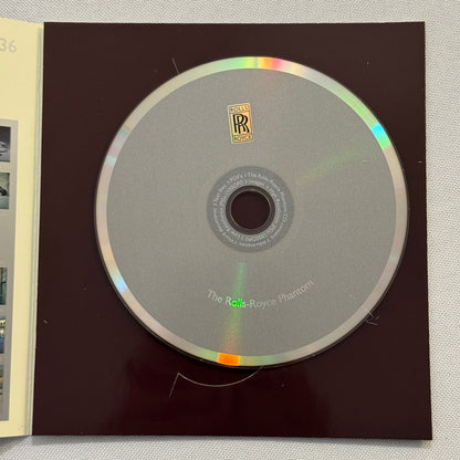 Rolls Royce Phantom Press Kit Brochure with Photo CD