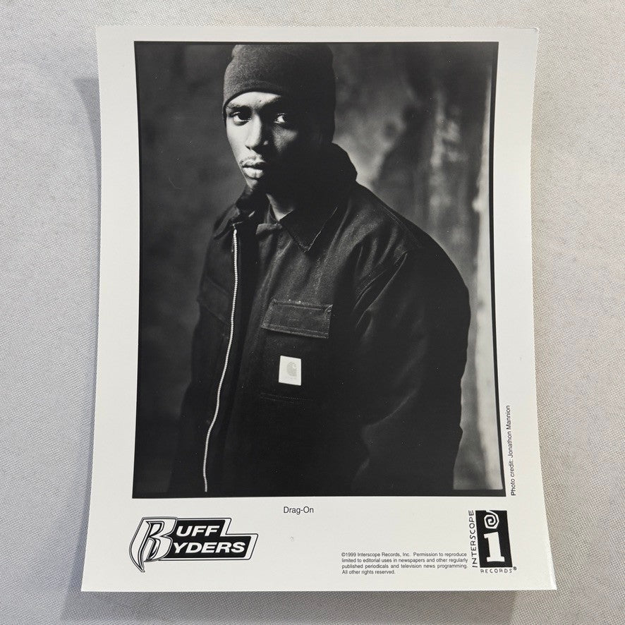 Drag-On Rough Ryders Publicity Press Photo Photograph Band Rapper Rap Hip Hop