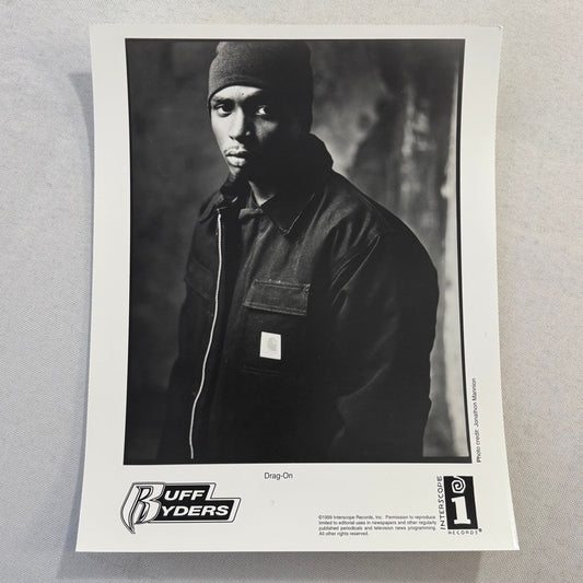 Drag-On Rough Ryders Publicity Press Photo Photograph Band Rapper Rap Hip Hop
