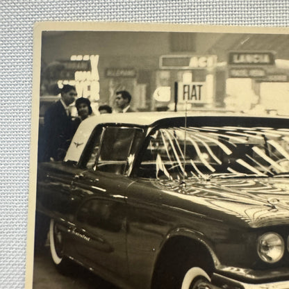 1960 Ford Thunderbird Car Automobile at Auto Show European