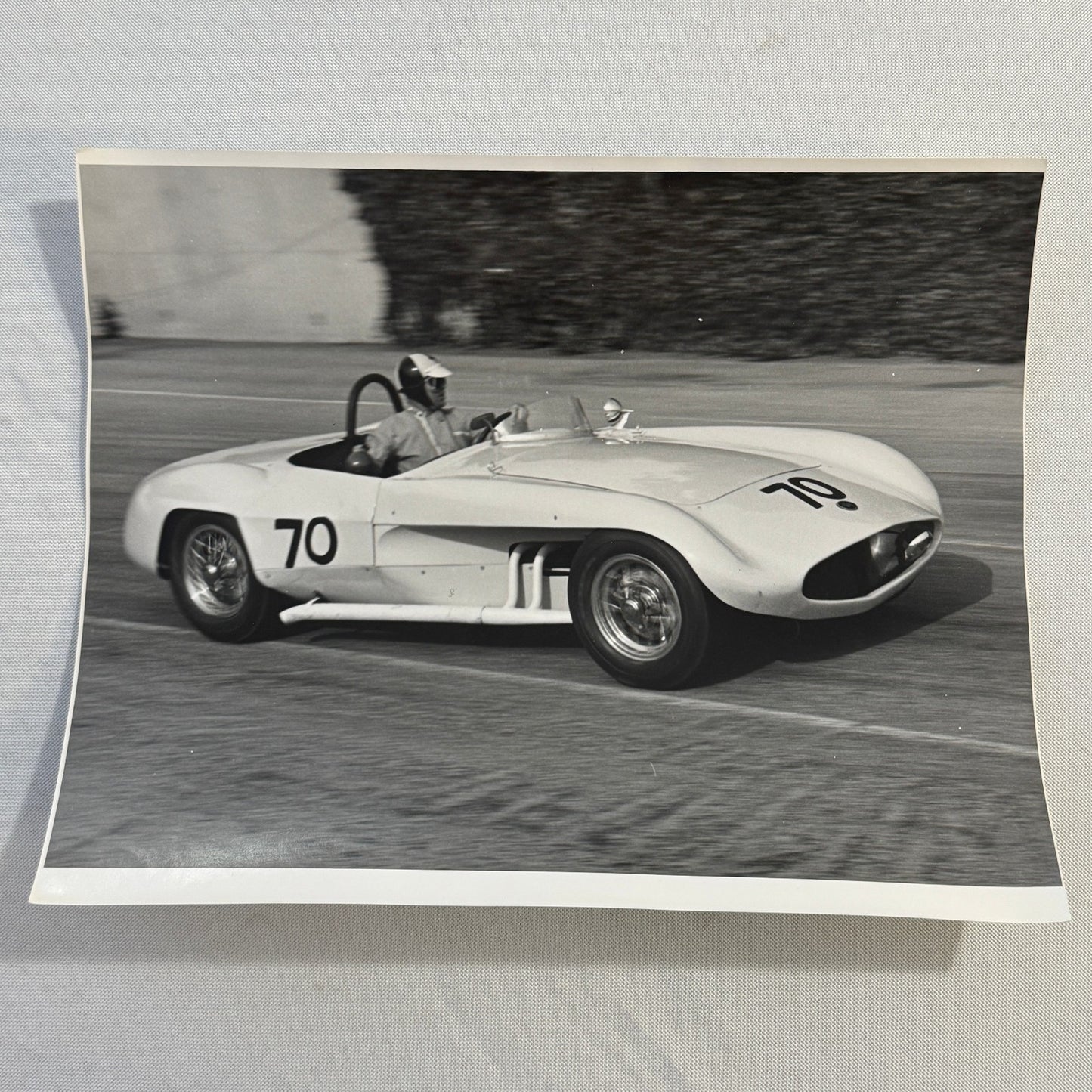 Vintage Racing Photo Photograph Bob Drake Old Yeller Max Balchowsky Hot Rod