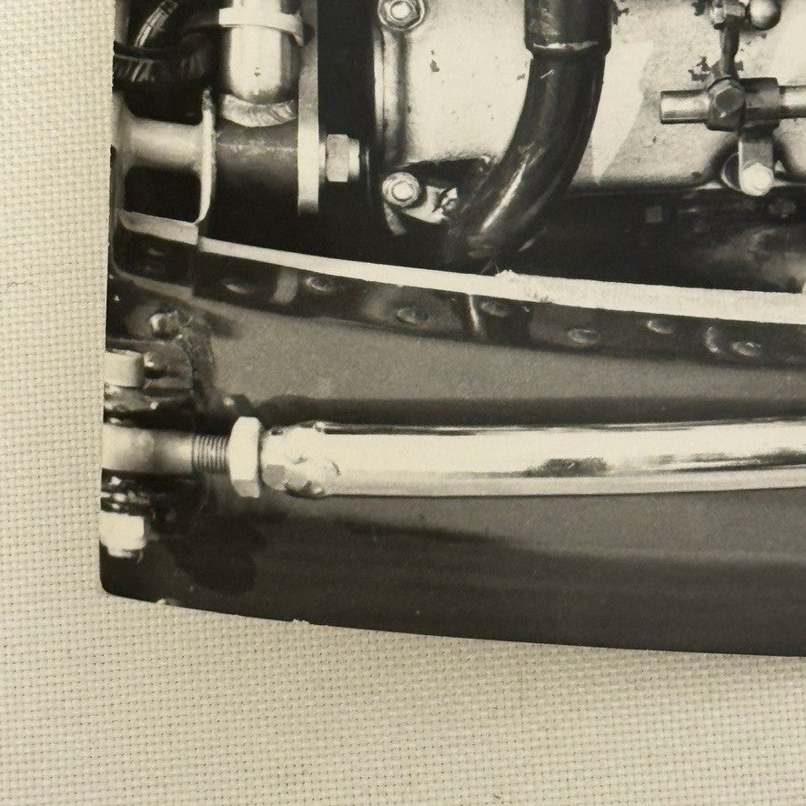 Vintage Cooper Maserati Racing Engine Photograph Car Motorsports Photo Print
