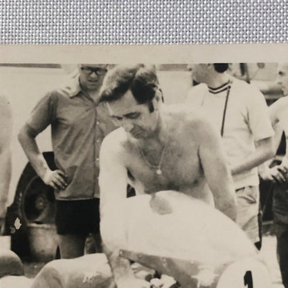 Vintage Motorcycle Racing Photo photograph MV Augusta Bike 1971 Giacomo Agostini