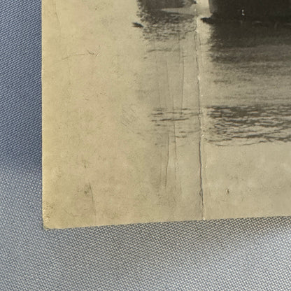 Vintage 1945 Canadian Navy Military Boat Ship Photo Photograph