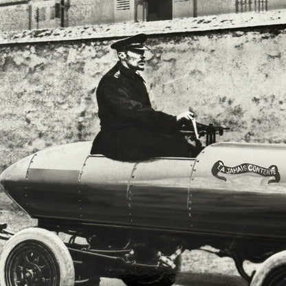La Jamais Contente Camille Jenatzy Electric Car Photo Photograph Print
