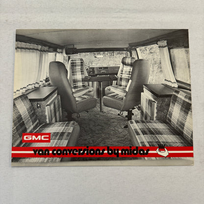 GMC Midas Conversion Van Sales Brochure Catalog