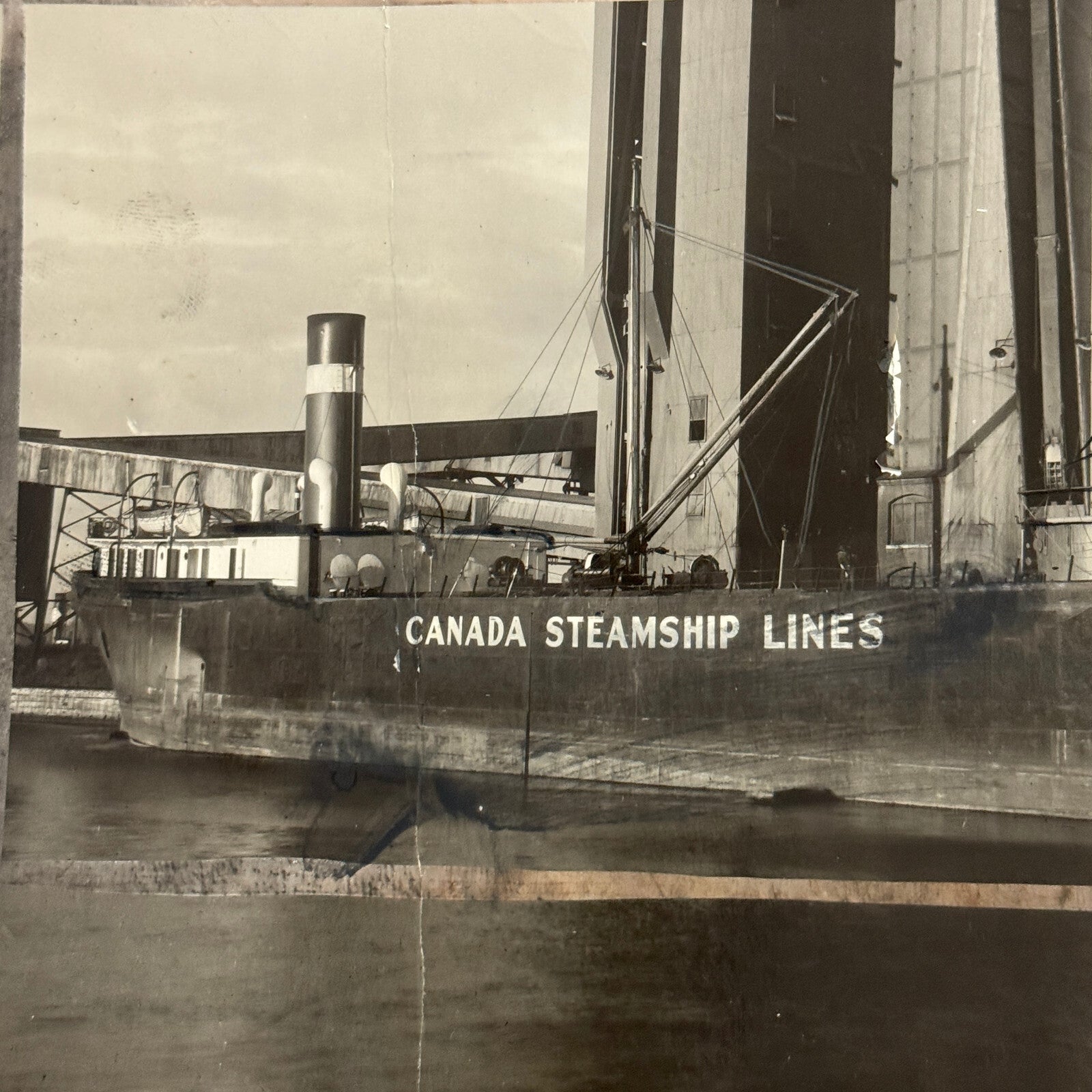 Canada Steamship Lines Selkirk Boat Ship Vessel Photo Photograph Vintage