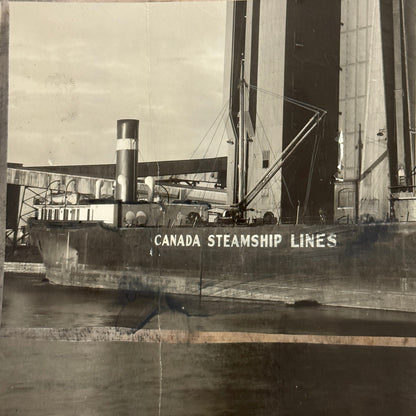 Canada Steamship Lines Selkirk Boat Ship Vessel Photo Photograph Vintage