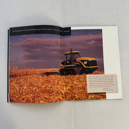 Caterpillar Challenger Tractor Construction Equipment Brochure Catalog 95E 85E +