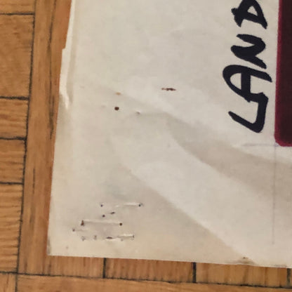 Styling Concept Automobile Illustration Art Drawing Sketch 1984 LANDUYT Ford ?