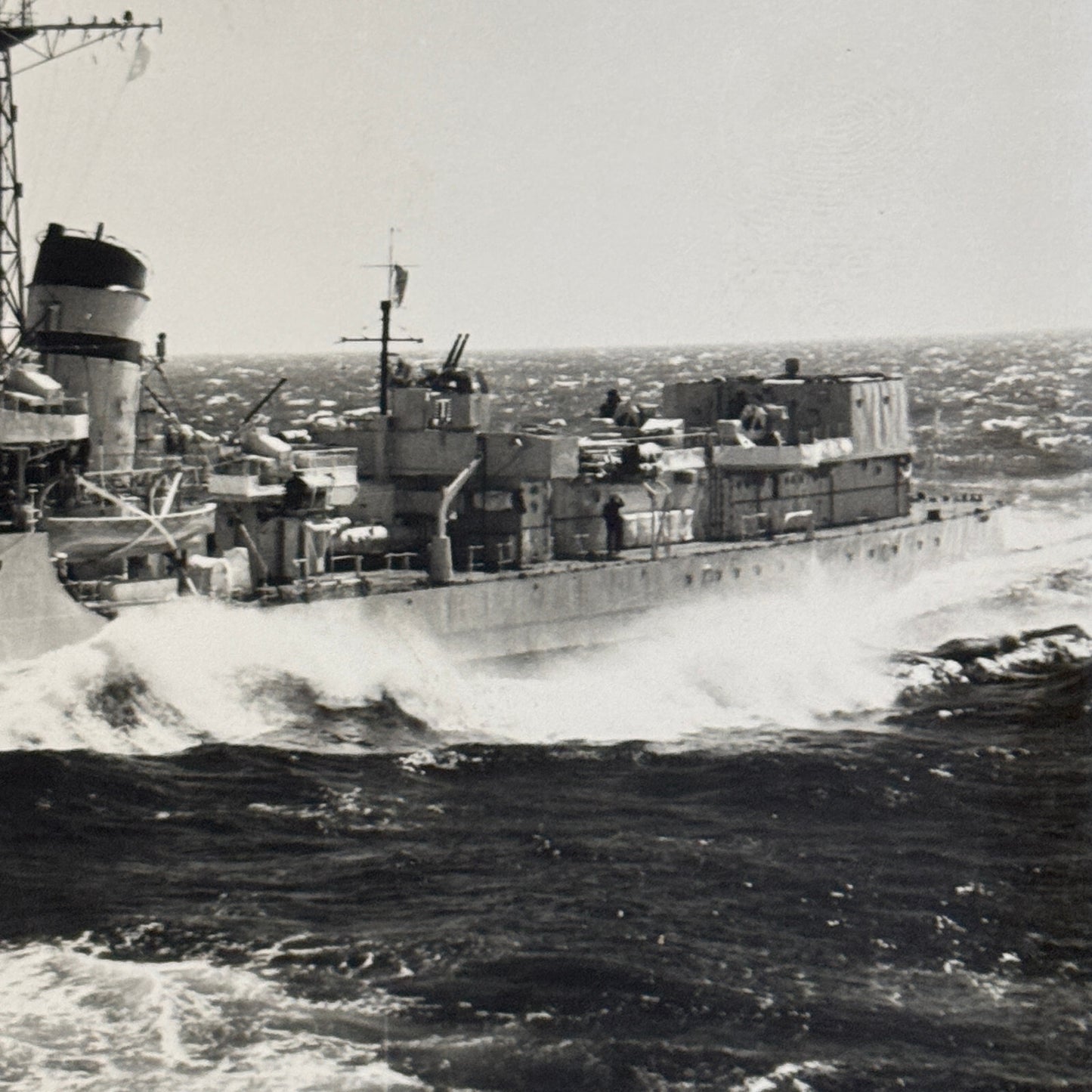 Military Navy Ship Boat Photo Photograph Print Vintage Canadian