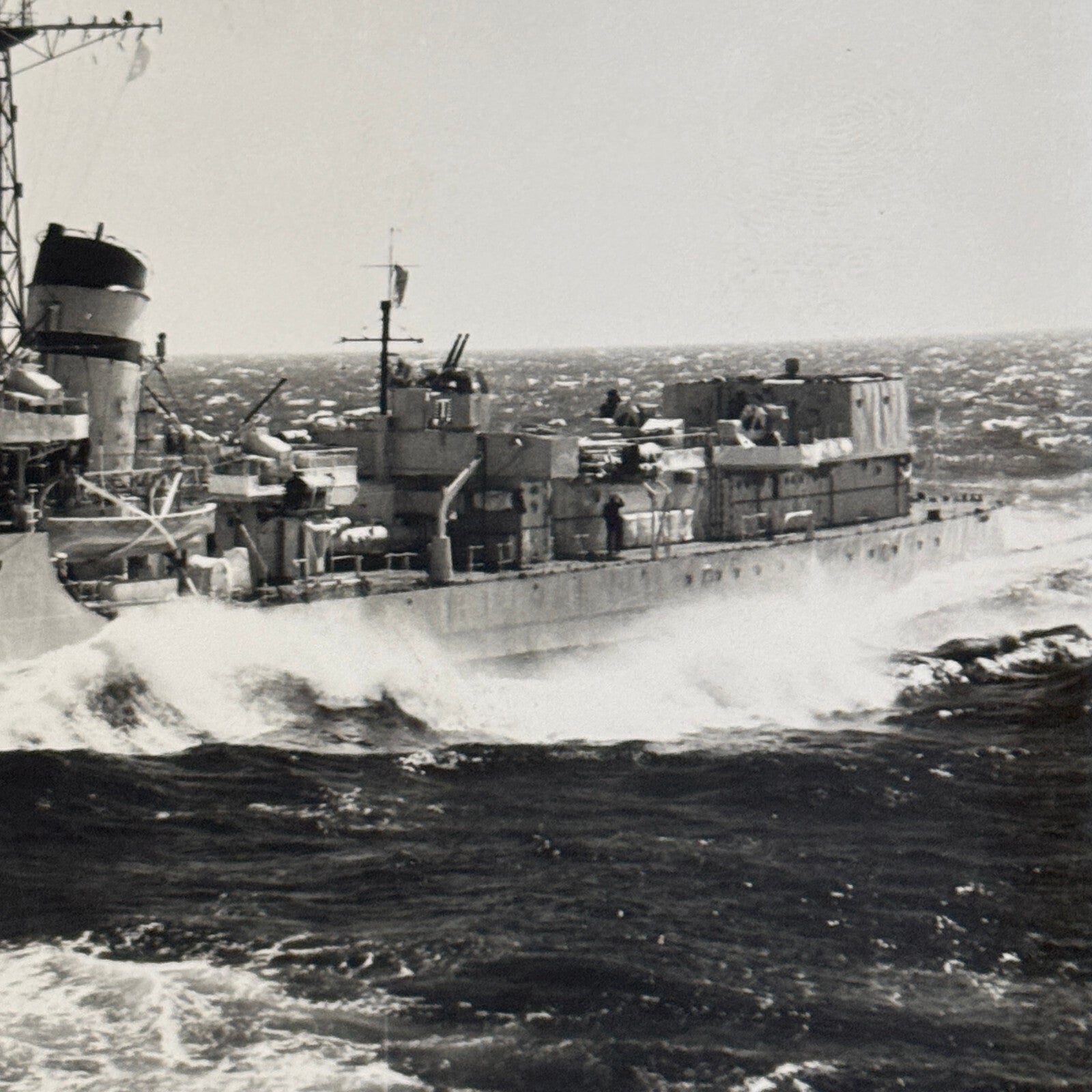 Military Navy Ship Boat Photo Photograph Print Vintage Canadian