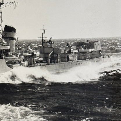 Military Navy Ship Boat Photo Photograph Print Vintage Canadian