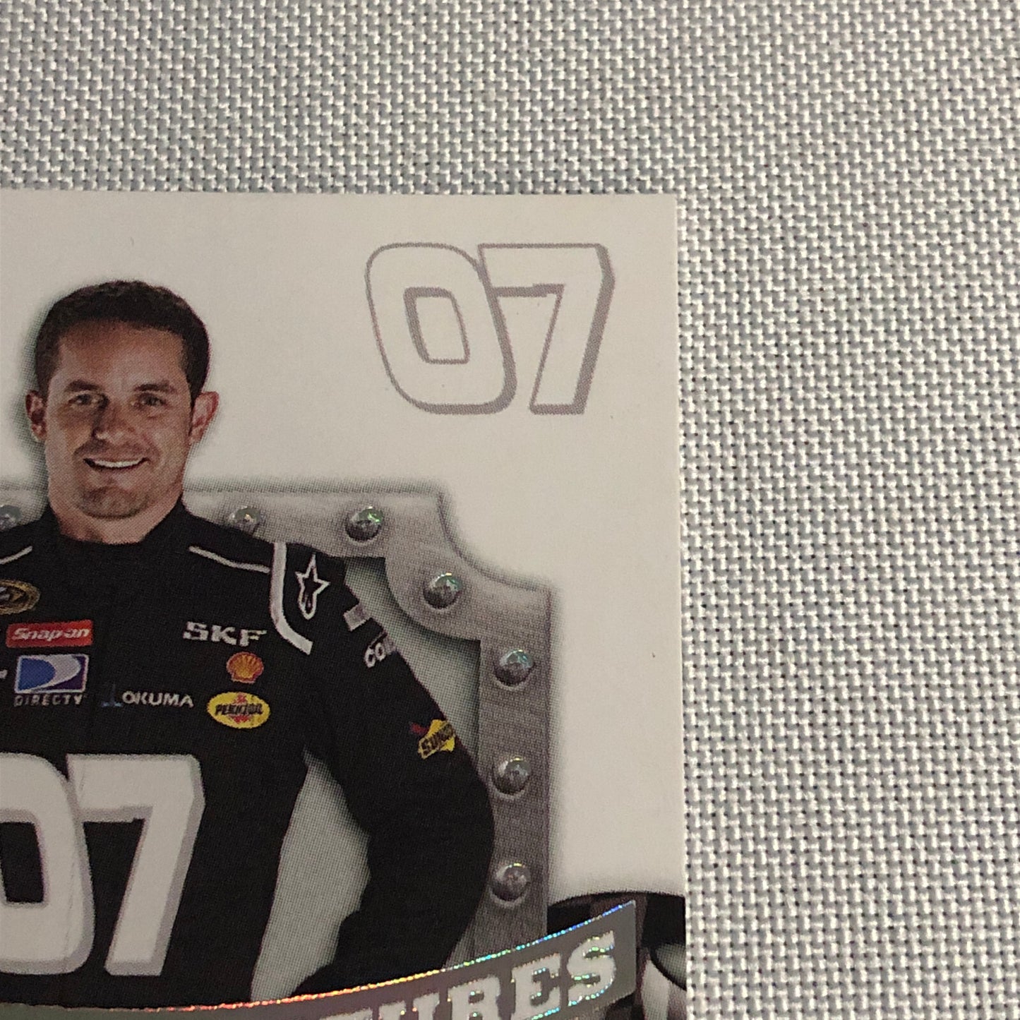 2009 Press Pass Premium Signatures Casey Mears Signed Signature Auto Card NASCAR