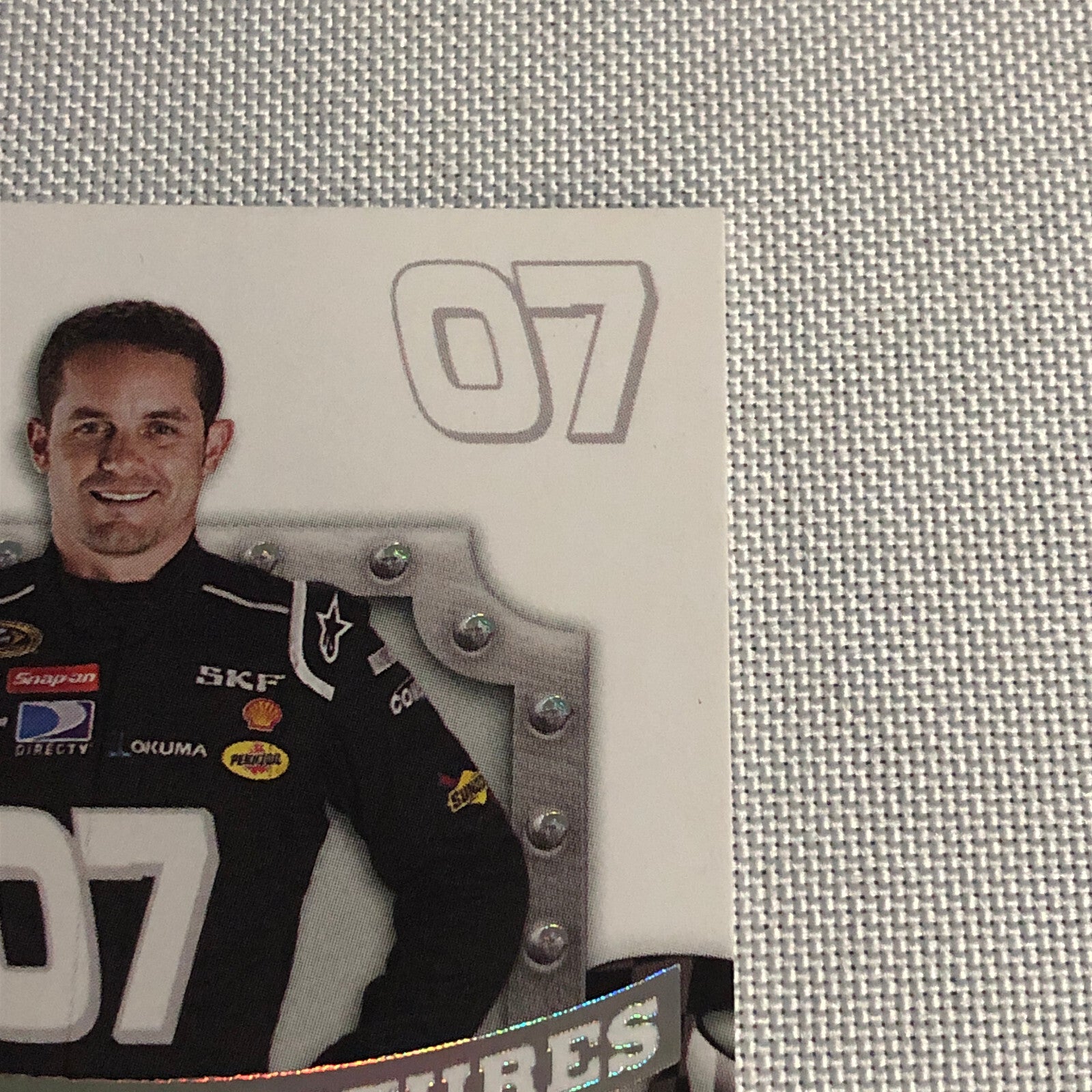 2009 Press Pass Premium Signatures Casey Mears Signed Signature Auto Card NASCAR