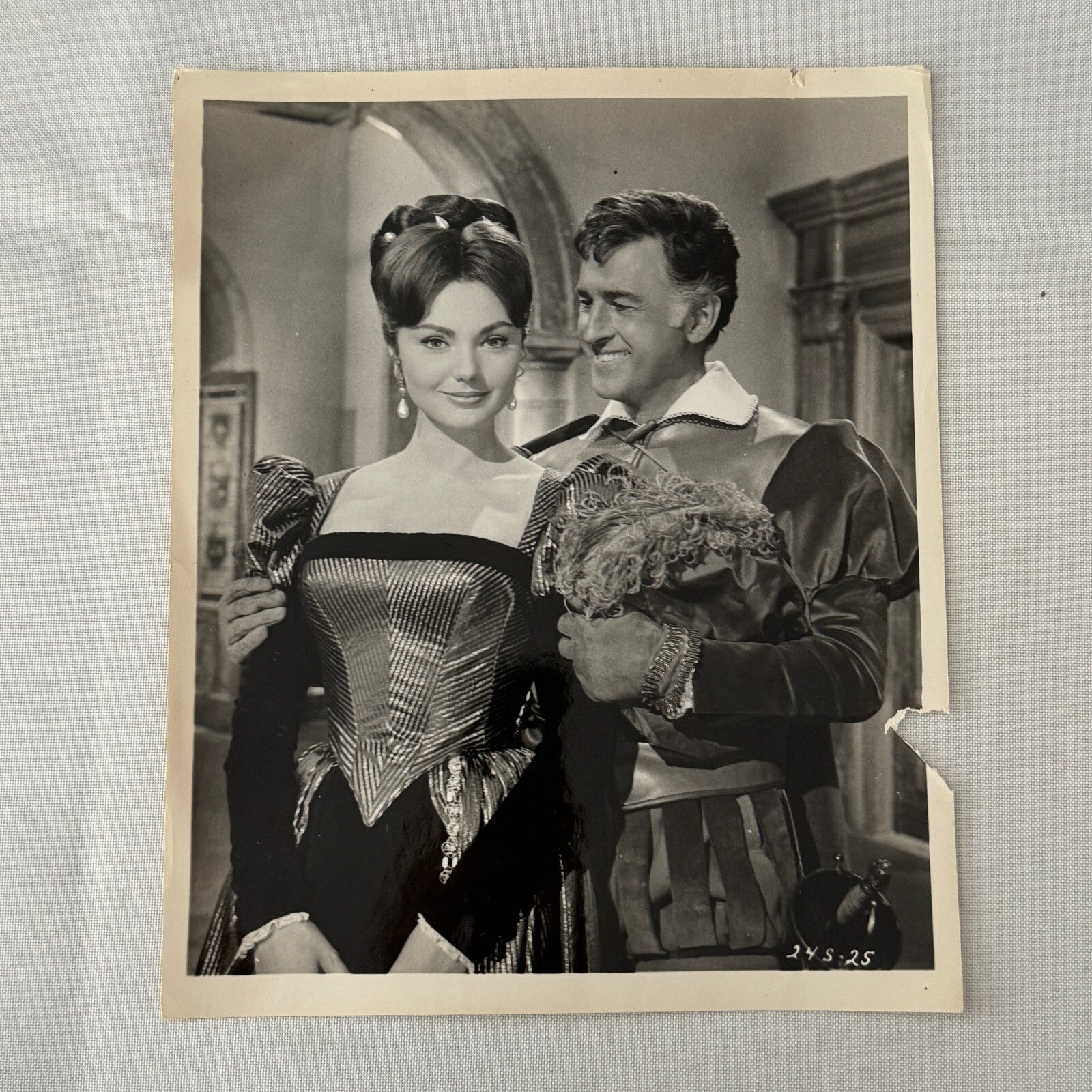 Andrew Granger Slyvia Koscina Actor Actress Movie Still Photo Photograph