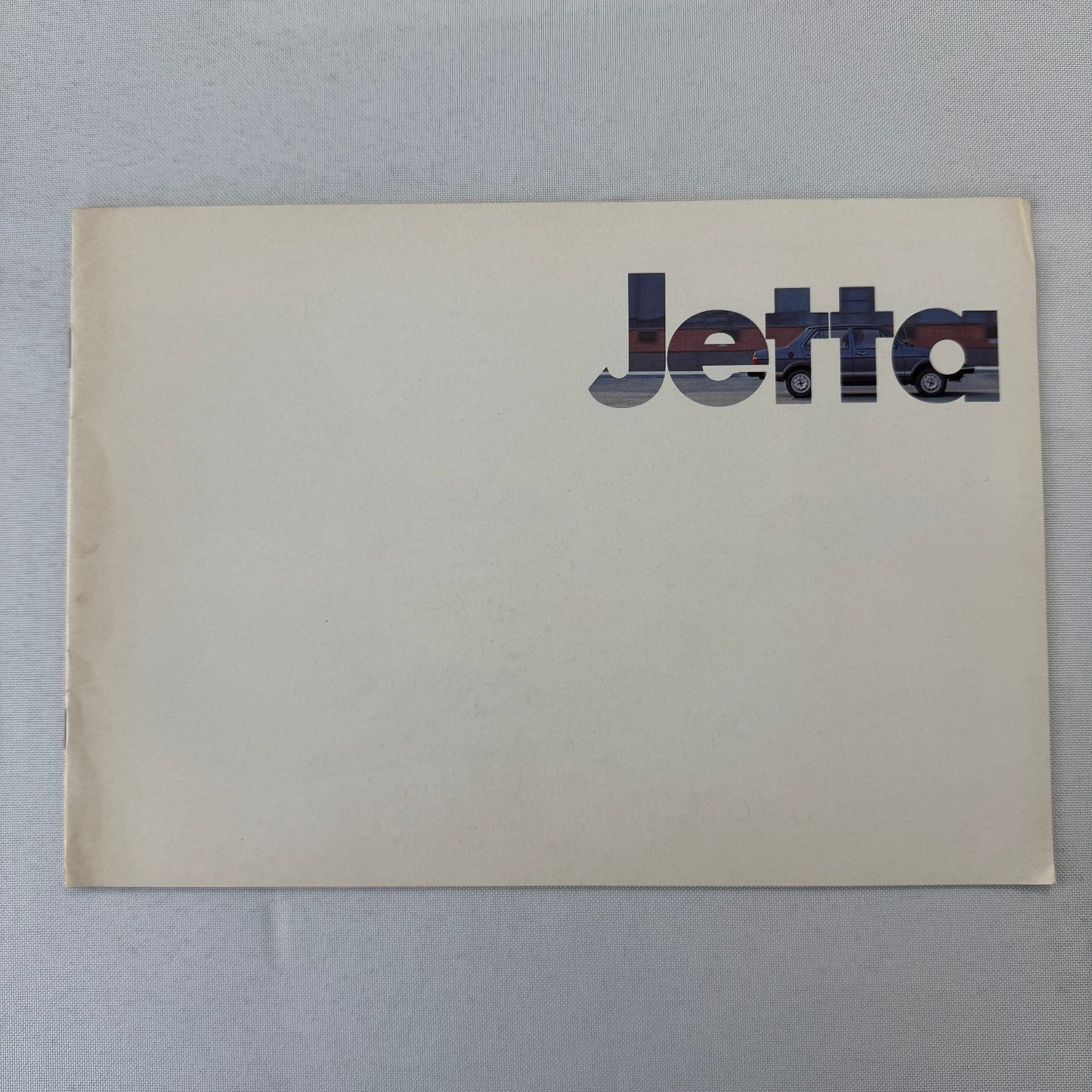 1984 Volkswagen VW Jetta Car Sales Brochure Advertising Catalog Canadian
