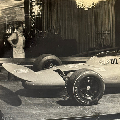 Vintage STP Racing Car Photo Photograph Print Ballroom Display Lot 5x