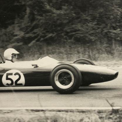 Vintage Racing Photo Photograph Print Denny Hulme Repco Brabham Ford Car
