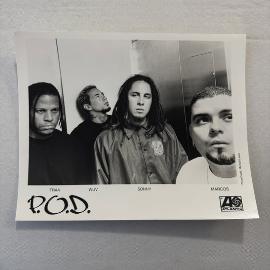 P.O.D. Music Publicity Press Photo Photograph Band Payable on Death