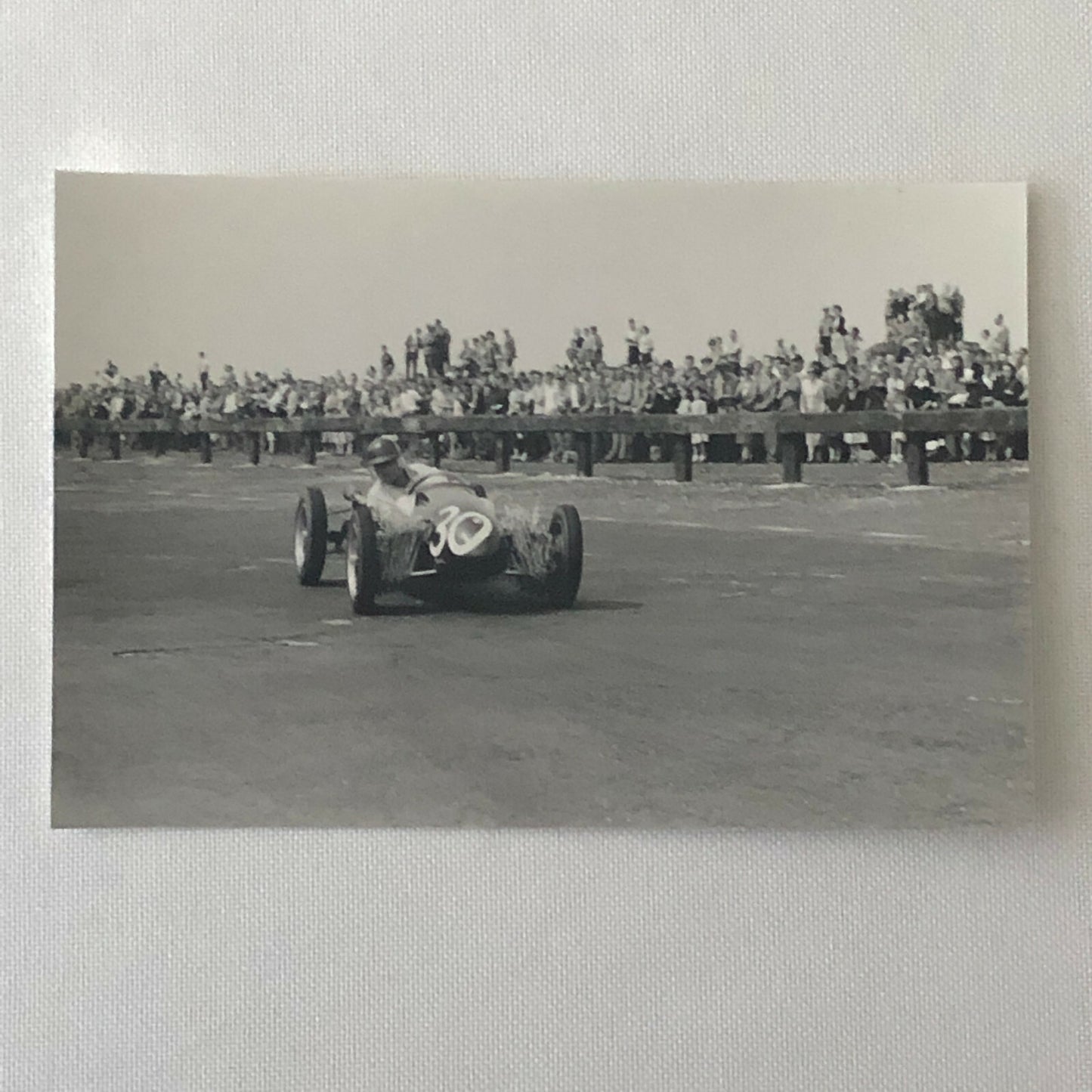 Vintage Racing Car Photo Photograph Print Motorsport Race