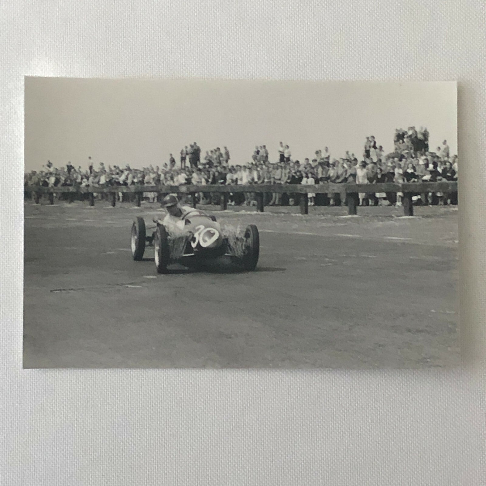 Vintage Racing Car Photo Photograph Print Motorsport Race
