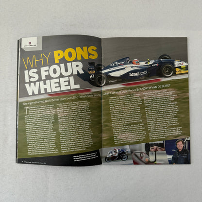 2007 Renault World Series Racing Guide Brochure Autosport