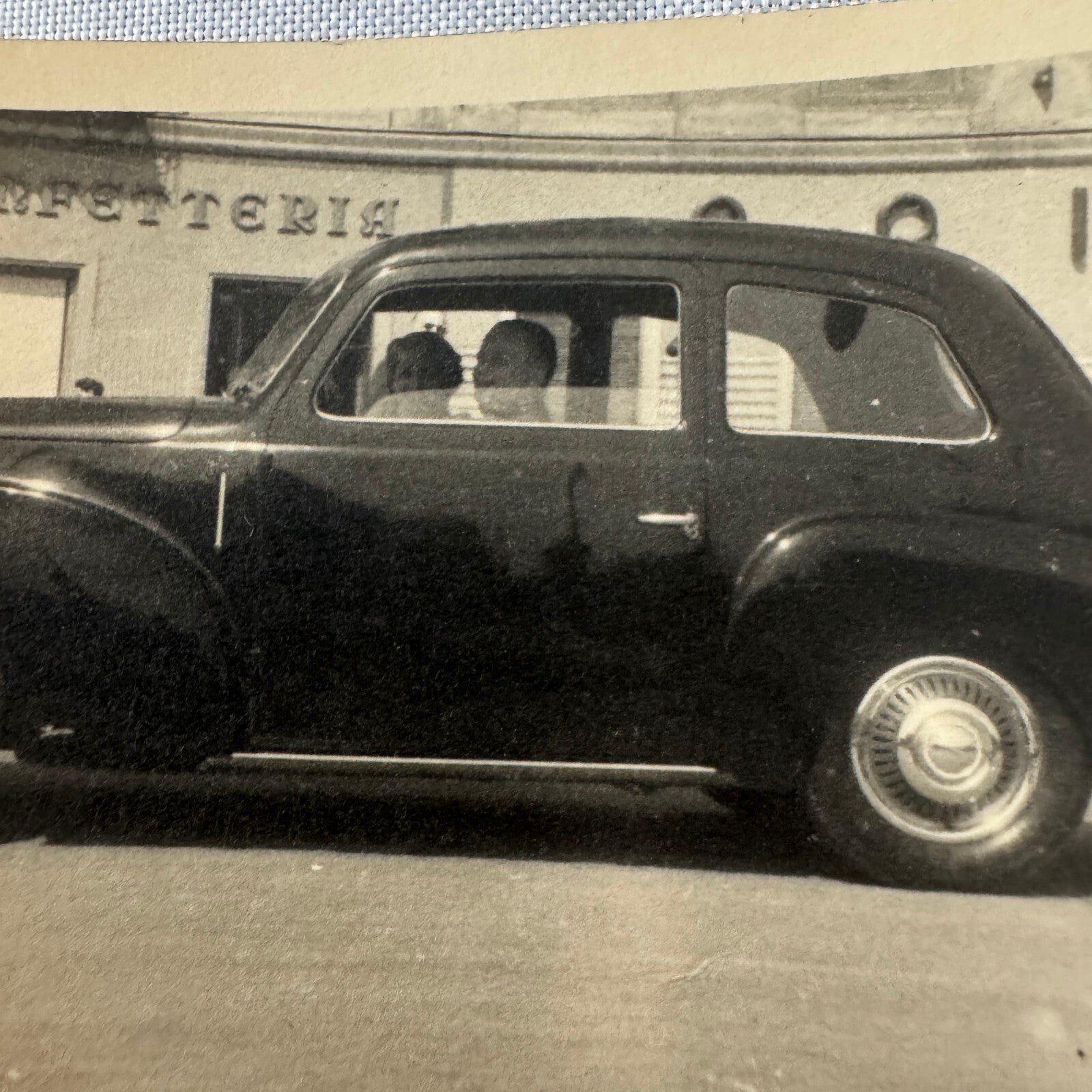 Vintage Car Automobile Photo Photograph Print Italian Italy
