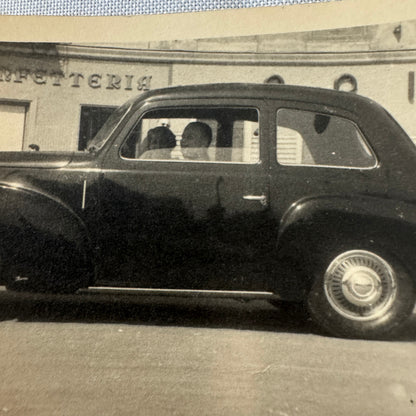 Vintage Car Automobile Photo Photograph Print Italian Italy