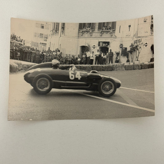 Vintage Racing Car Photo Photograph Print