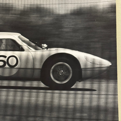 Porsche 904 Carrera GTS Racing Car Photo Photograph Vintage