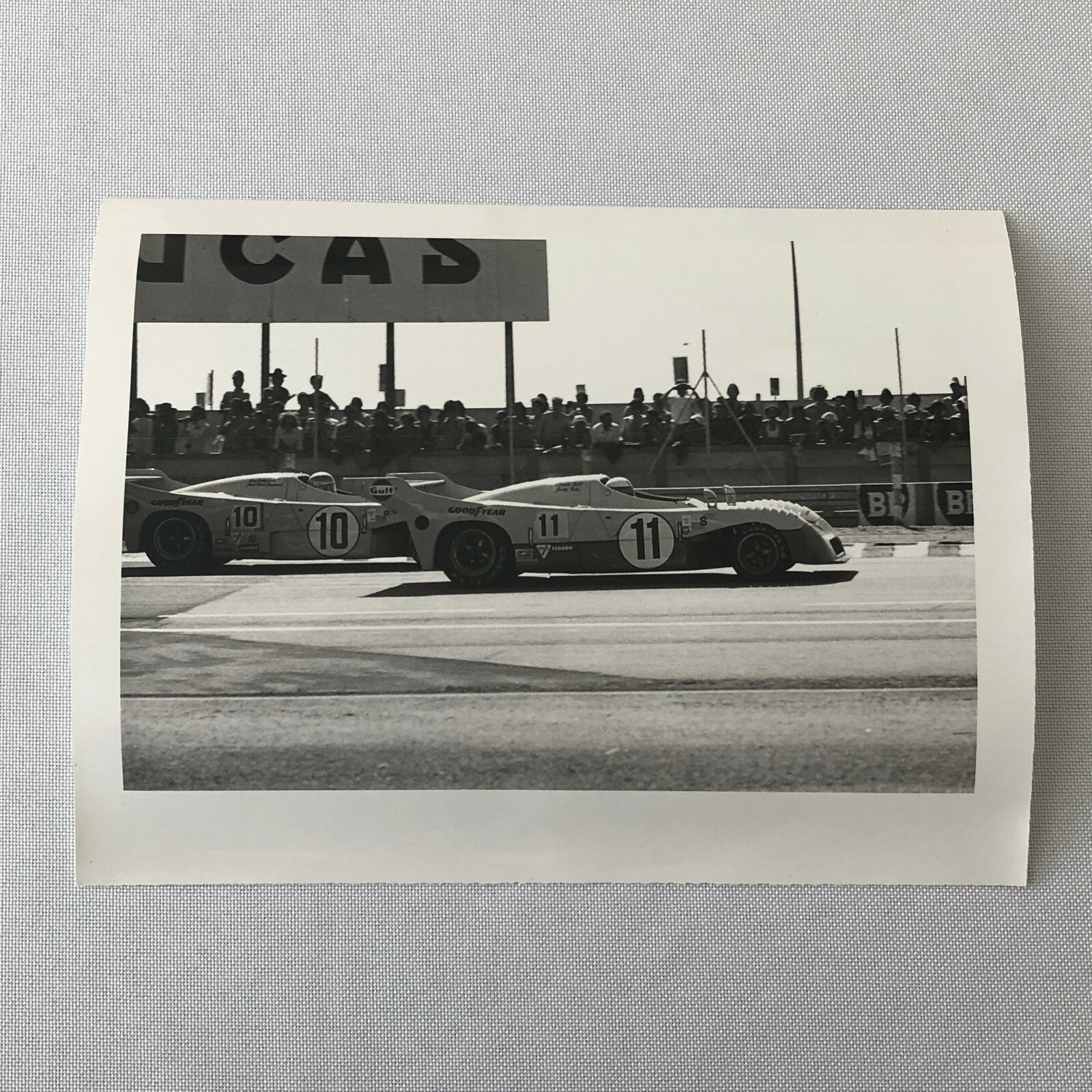 Vintage Racing Photo Photograph Lot of 11 - 1975 24 Hours of LeMans Cars ? 