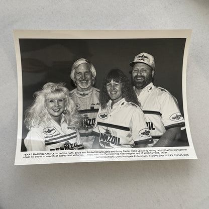 Vintage Pennzoil Racing Press Kit Top Fuel Dragster Pontiac Trans Am