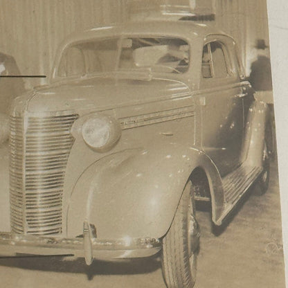 Vintage Chevrolet Sport Coupe Car Photo Photograph Print