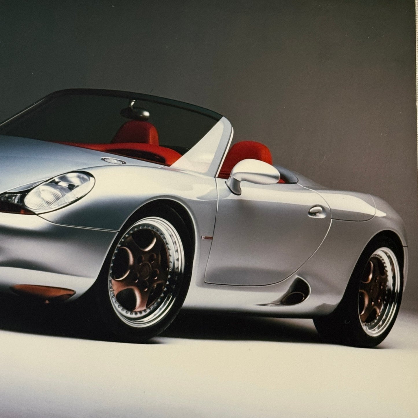 Porsche Boxster Concept Car Factory Press Photo Photograph